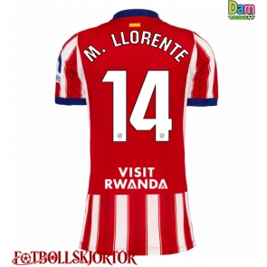 Atletico Madrid Marcos Llorente #14 Hemmatröja Dam 2026-27 Kortärmad